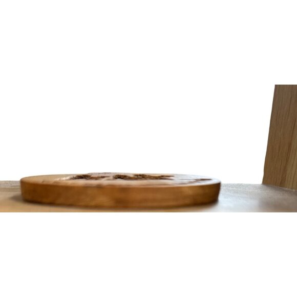 Wise Men Still Seek Him Wooden Ornament With Engraved Nativity Scene - Picture 3 of 4